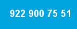 922 900 75 51 922 900 75 51
